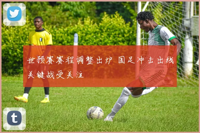 世预赛赛程调整出炉 国足冲击出线关键战受关注